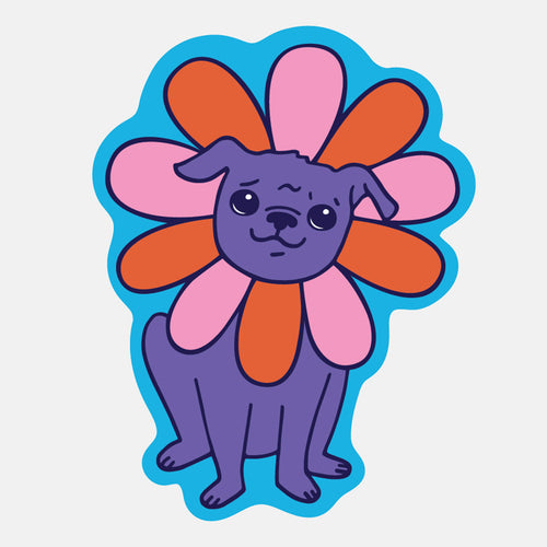 Flower Stevie Sticker