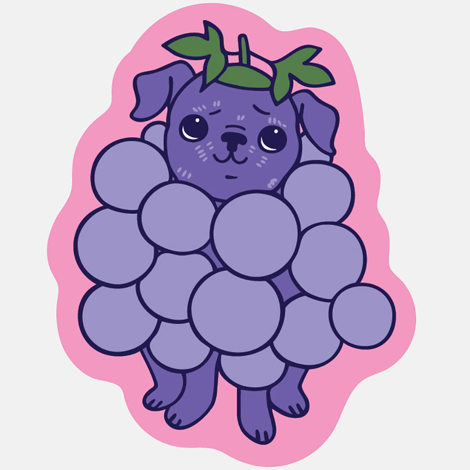 Grape Stevie Sticker