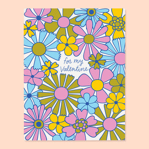 Floral Valentine Card
