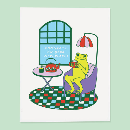 Froggy Home Card
