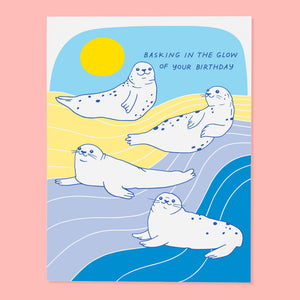 Seal Bday Card