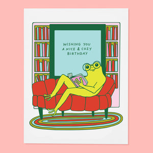 Cozy Bday Card The Good Twin Retail Cozy Bday Card The Good Twin Retail