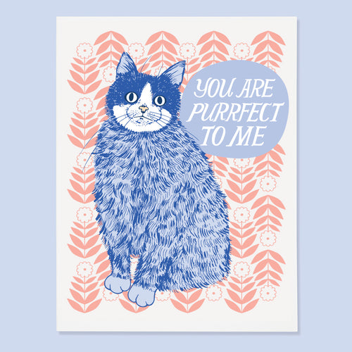 Purrfect to Me Card