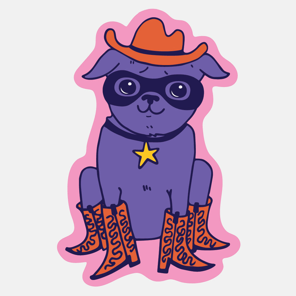 Cowgirl Stevie Sticker