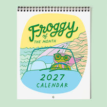 Froggy of the Month 2027 Calendar
