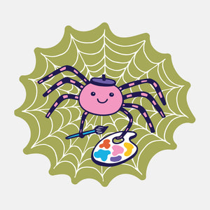 Spider Artist Sticker