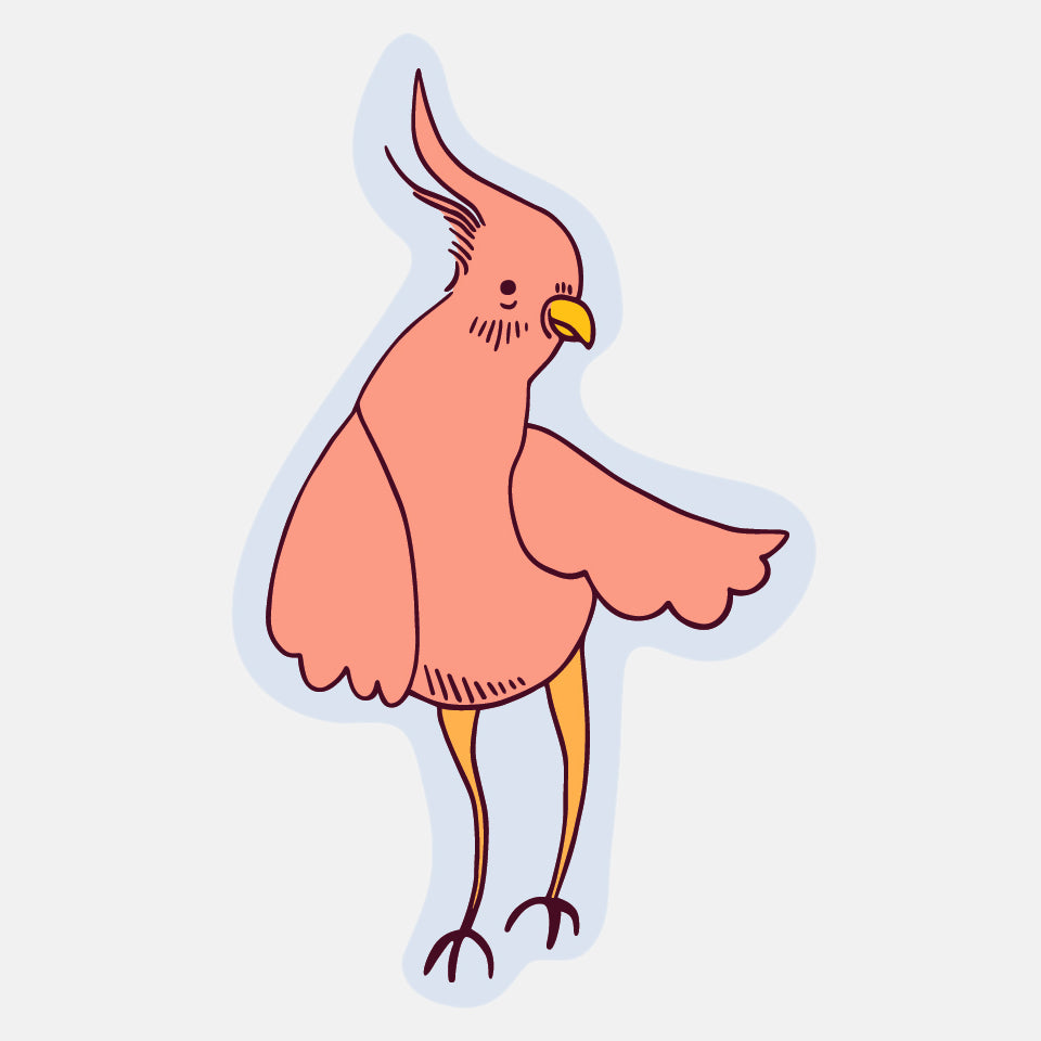 Birdie Sticker