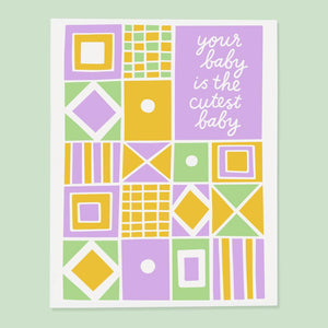 Cutest Baby Card