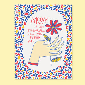 Thankful for Mom Card