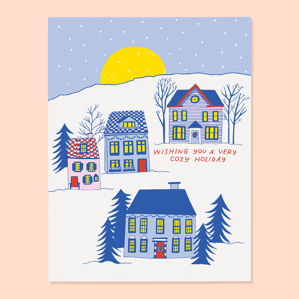 Cozy Penguins | Holiday Card Cozy Penguins | Holiday Card