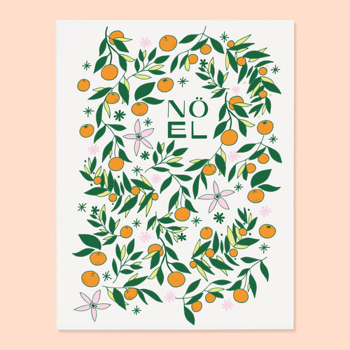 Citrus Noel Card