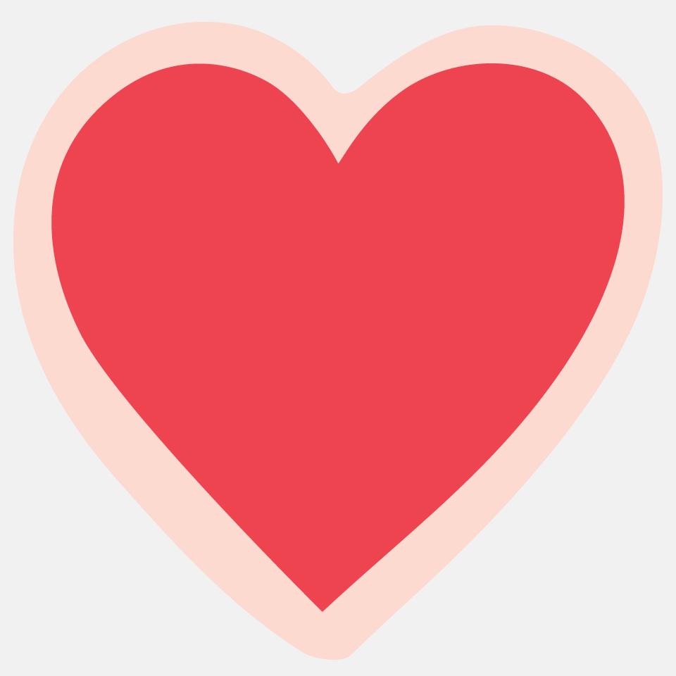 Heart Sticker – The Good Twin Retail
