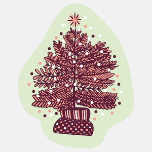 Xmas Tree Sticker
