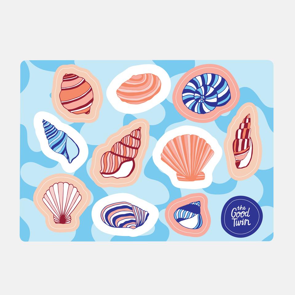 Shells Sticker Sheet